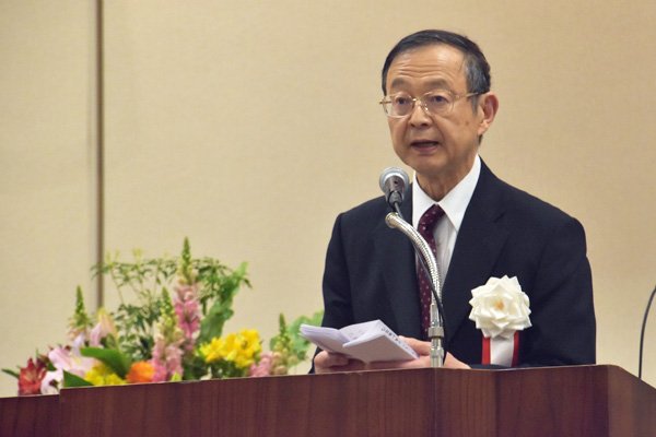 池内新会長の挨拶