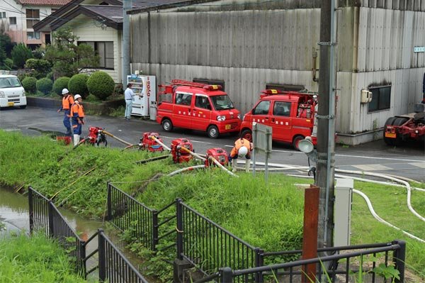 江の川左岸（因原地内） 排水