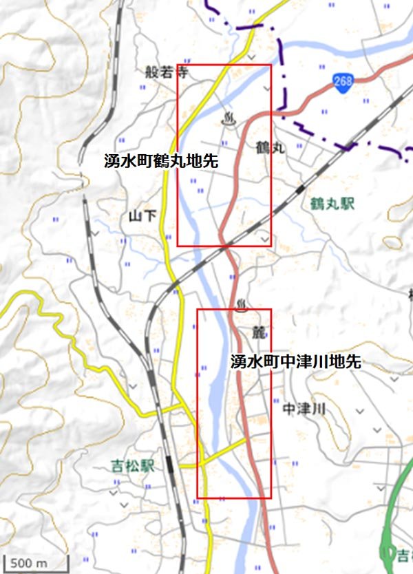 水防活動位置図