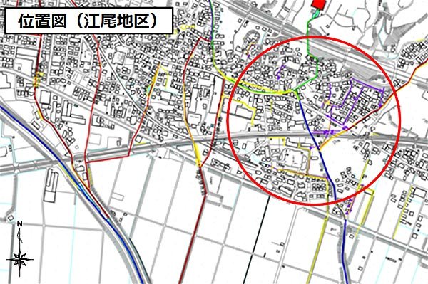 水防活動位置図