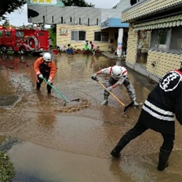 三田地区　浸水被害