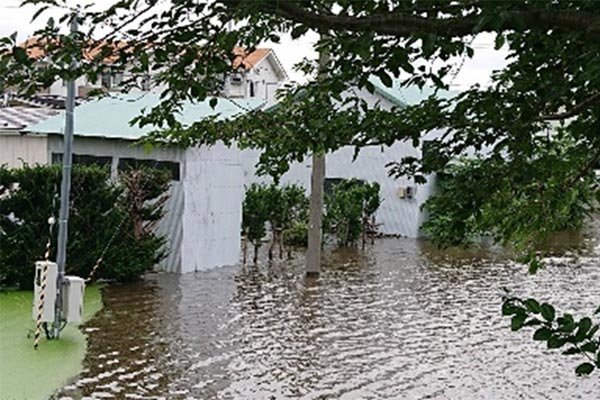 木崎地区　浸水被害①