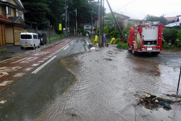 国道281号の交通確保