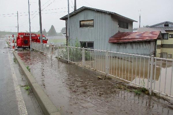 ②高市地内　排水活動