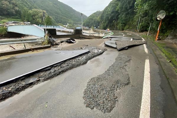 国道265号被害状況