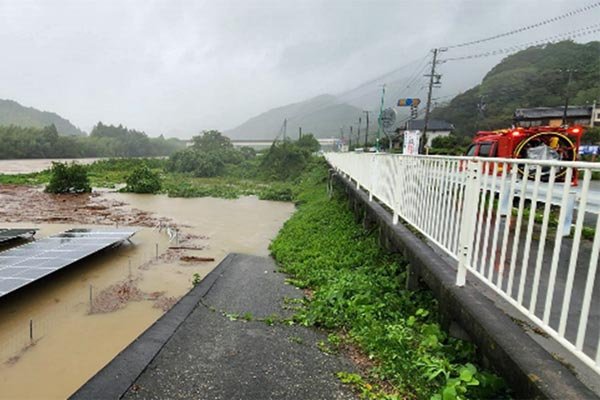 ②櫛田川（射和）警戒巡視