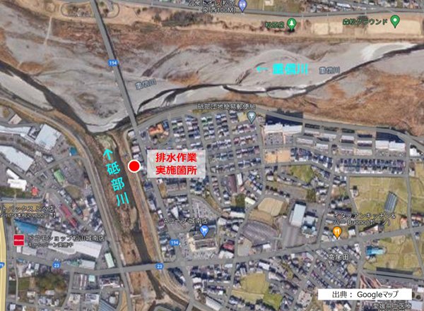 水防活動位置図