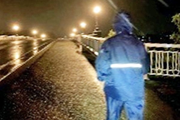 境川左岸（新境川橋付近）