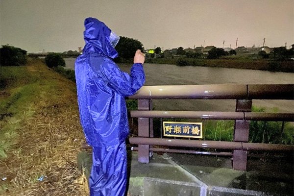 境川左岸（野瀬前橋付近）