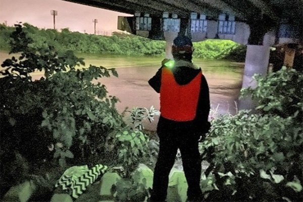 境川左岸（鶉大橋付近）