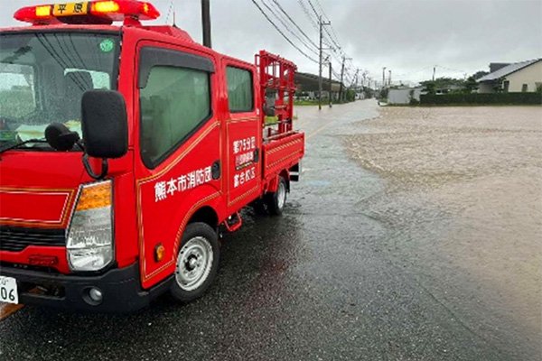 巡回警戒広報（富合校区）