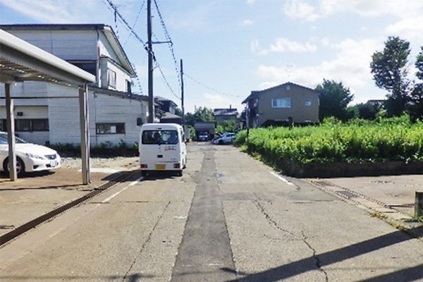 排水作業前（下源入地区）