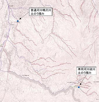 水防活動位置図