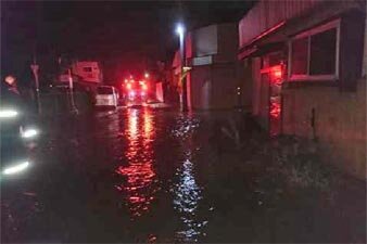 河川周辺及び浸水地域　警戒巡視