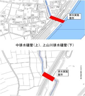 水防活動位置図