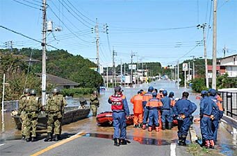 藤井町浸水被害状況