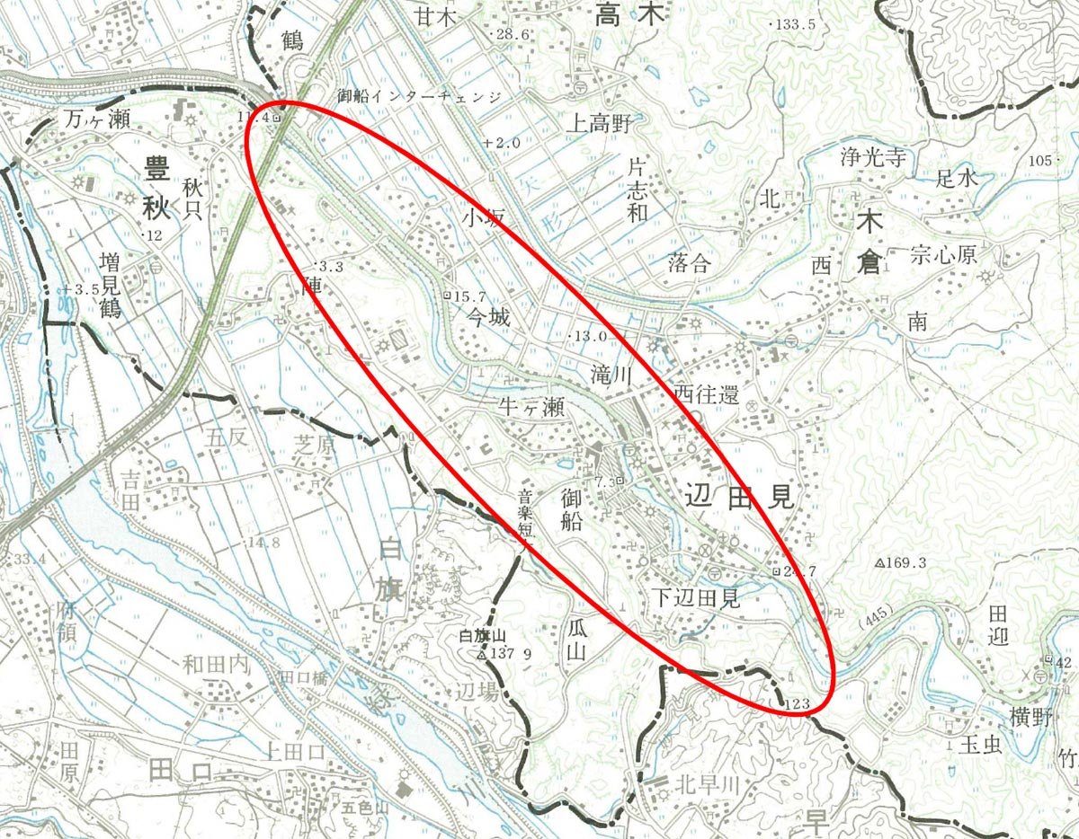 水防活動位置図