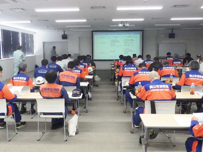 講義（水防団と自主防災組織の役割）